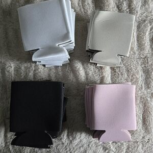 Colorful Foam Can Coolers Set